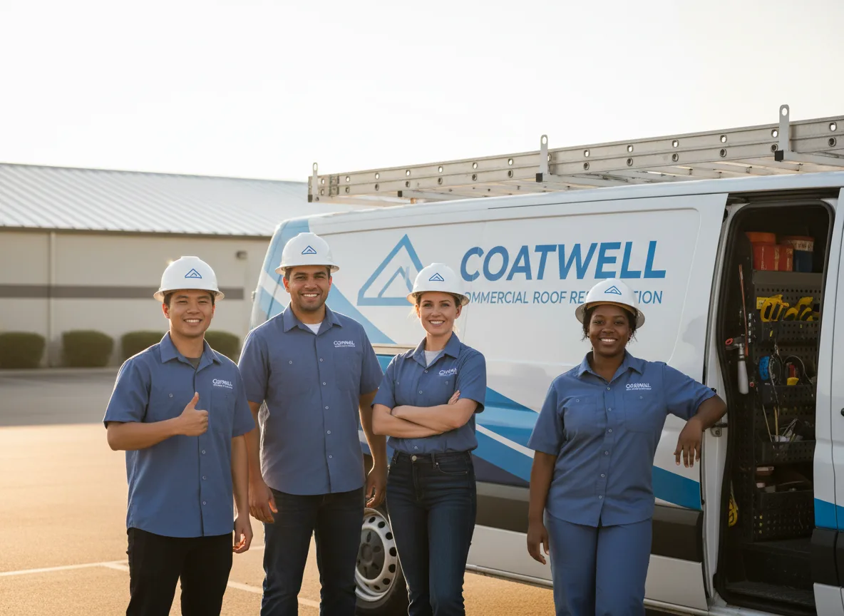 Commercial roof coating company in Saint John, IN